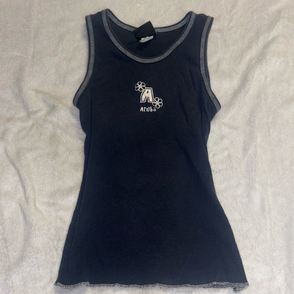 Y2K Aruba Graphic Tank